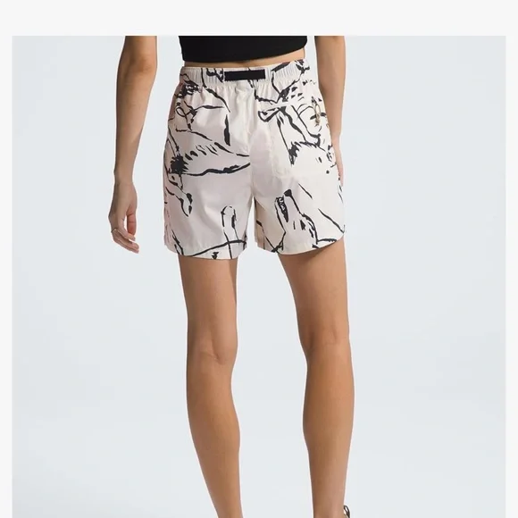 THE NORTH FACE Women's Class V Pathfinder Belted Shorts Small - Picture 6 of 6
